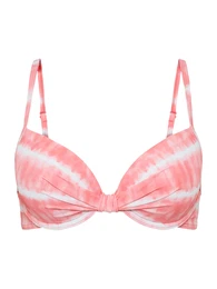 Horní díl plavek pink / bílá