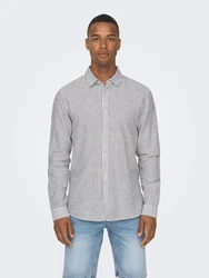 Only & Sons Hemd Caiden navy/wei