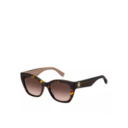 TOMMY HILFIGER Sonnenbrille 'TH 1980/S' braun/dunkelbraun/gold