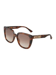 Sonnenbrille braun / dunkelbraun / gold