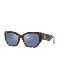 Sonnenbrille '0TY7187U 53 19441U' cognac / dunkelbraun / goldgelb