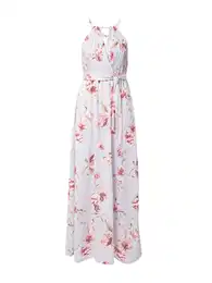 Šaty 'Rosie' světlemodrá / zelená / pink / bílá