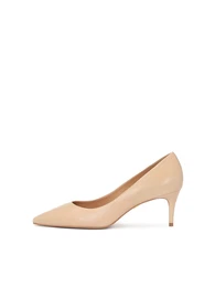 Cipele s potpeticom boja devine dlake (camel)