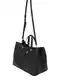 TOMMY HILFIGER Shopper torba  crna / srebro