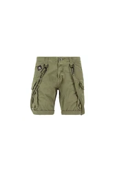 ALPHA INDUSTRIES Shorts Cargohose grün