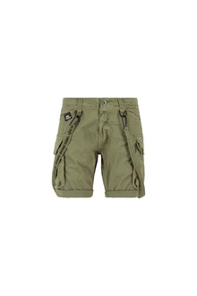 ALPHA INDUSTRIES Shorts Cargohose grün
