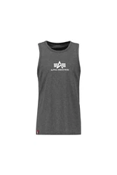 Alpha Industries Top BASIC TANK grau/weiß
