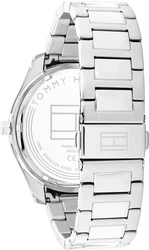 TOMMY HILFIGER Uhr CASUAL 1710537 blau/gold/grün/rot/silber/silberfarben (1710537)