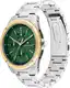 TOMMY HILFIGER Uhr blau / gold / grn / rot / silber