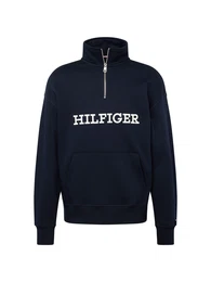 Sweatshirt navy / weiß