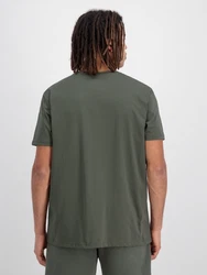 ALPHA INDUSTRIES Shirt T-Shirt oliv/dunkelgrün/schwarz