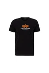ALPHA INDUSTRIES Shirt orange/schwarz/weiß