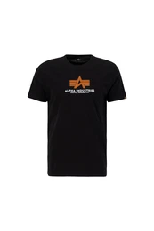 T-Shirt orange / schwarz / wei