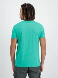 ALPHA INDUSTRIES T-Shirt grn/wei