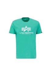 ALPHA INDUSTRIES T-Shirt grn/wei