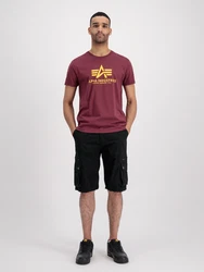 Alpha Industries T-Shirt Basic T 2 Pack gelb/khaki/burgunder/schwarz