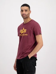 Alpha Industries T-Shirt Basic T 2 Pack gelb/khaki/burgunder/schwarz