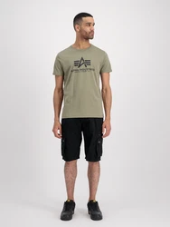 Alpha Industries T-Shirt Basic T 2 Pack gelb/khaki/burgunder/schwarz