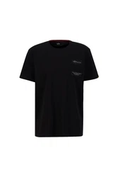 ALPHA INDUSTRIES Shirt T-Shirt Schwarz/Schwarz/Schwarz