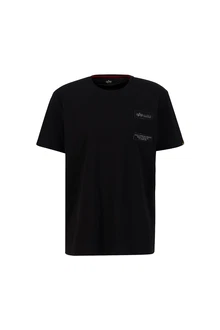 ALPHA INDUSTRIES Shirt T-Shirt Schwarz/Schwarz/Schwarz ALPHA INDUSTRIES Shirt T-Shirt Schwarz/Schwarz/Schwarz