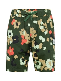 Sportshorts 'Balme' camel / grasgrn / schwarz / wei