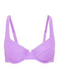 Horní díl plavek světle fialová