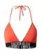 Calvin Klein Swimwear Horní díl plavek  červená / černá / bílá