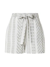 Kalhoty 'Tilda' pastelově zelená / bílá