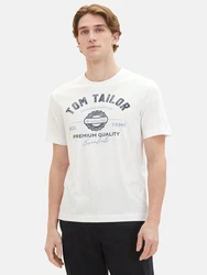 TOM TAILOR T-Shirt marine/hellblau/weiß