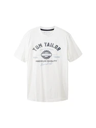 TOM TAILOR T-Shirt marine/hellblau/weiß