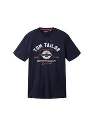 TOM TAILOR T-Shirt Beige/Dunkelblau/Beige/Dunkelblau/Dunkelblau/Beige/Beige/Dunkelblau/Beige/Dunkelblau/Beige/Dunkelblau/Beige/Dunkelblau/Beige/Dunkelblau/Beige/Dunkelblau/Beige/Dunkelblau/Beige/Dunkelblau/Beige/Dunkelblau/Beige/Dunkelblau