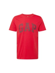 GAP T-Shirt cranberry/schwarz