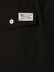 Polo Ralph Lauren Badeshorts 'TRAVELER' rot/schwarz
