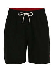 Polo Ralph Lauren Badeshorts 'TRAVELER' rot/schwarz