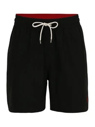 Badeshorts 'TRAVELER' rot / schwarz