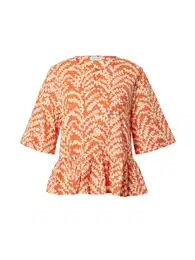 Bluza 'Dulcet' svijetlobež / narančasta