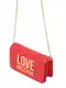 Love Moschino Taška přes rameno  zlatá / červená