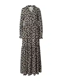 Košilové šaty 'Heidi' béžová / černá