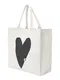 10Days Shopper torba  boja pijeska / crna