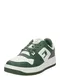 Tommy Jeans Sneaker dunkelgrün / weiß