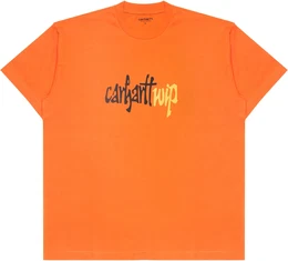 WIP S/S Brush WIP T-Shirt - Orange - L