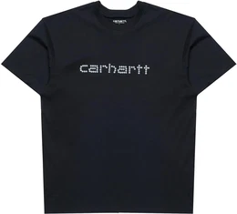 WIP S/S Rivet Script T-Shirt - Schwarz - L
