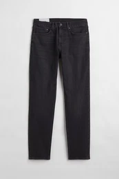 H&M Slim Jeans Schwarz, Skinny in Größe 30/30. Farbe: Black