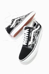 Vans Old Skool Flames Black/true Wh, Sneakers in Größe 44