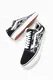 Vans Old Skool Flames Black/true Wh, Sneakers in Größe 44