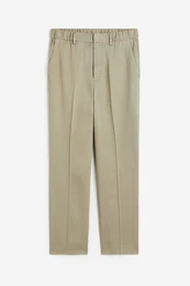 H&M Elegante Lyocell-Hose Regular Fit Beige, Anzughosen in Größe W 29