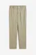 H&M Elegante Lyocell-Hose Regular Fit Beige, Anzughosen in Größe W 29