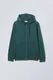 Weekday Kapuzenjacke Standard Flaschengrün, Hoodies in Größe XS. Farbe: Bottle green