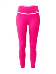 Sportovní kalhoty fuchsiová / bílá