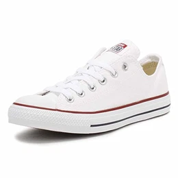 All Star Ox Canvas Weiße Sneakers- UK 7.5